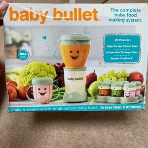 Brand new baby bullet system